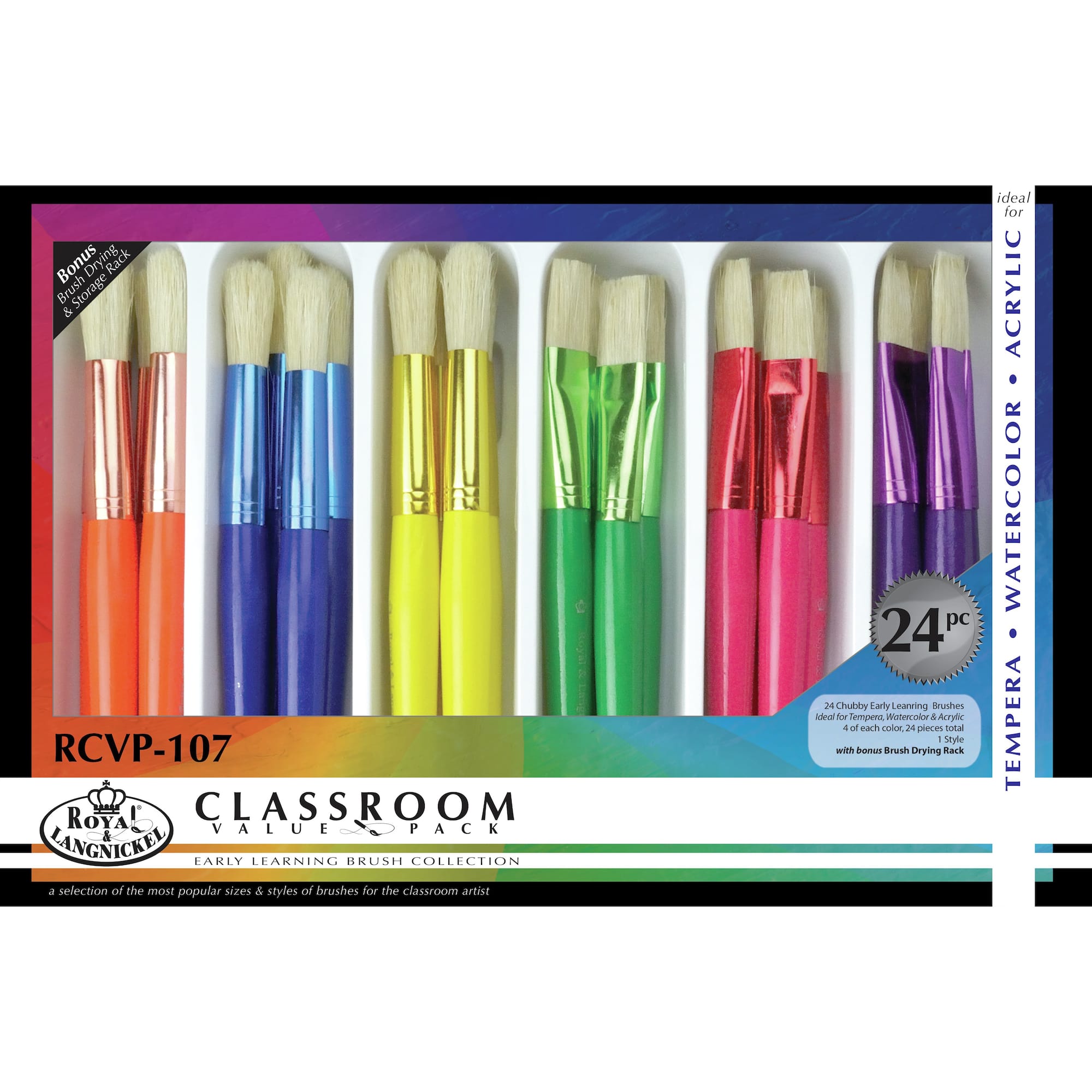 Early Learning Chubby Brush Box Set